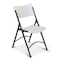Correll Blow Molded Folding Chairs, Gray, PK4 RC400-23 - alternate 4